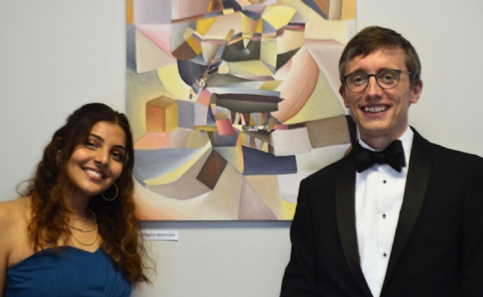Latest News » Talented Artist Maaria’s artwork on display.